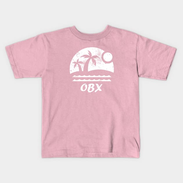 OBX - Outer Banks Graphic Tee Kids T-Shirt by Stalwarthy